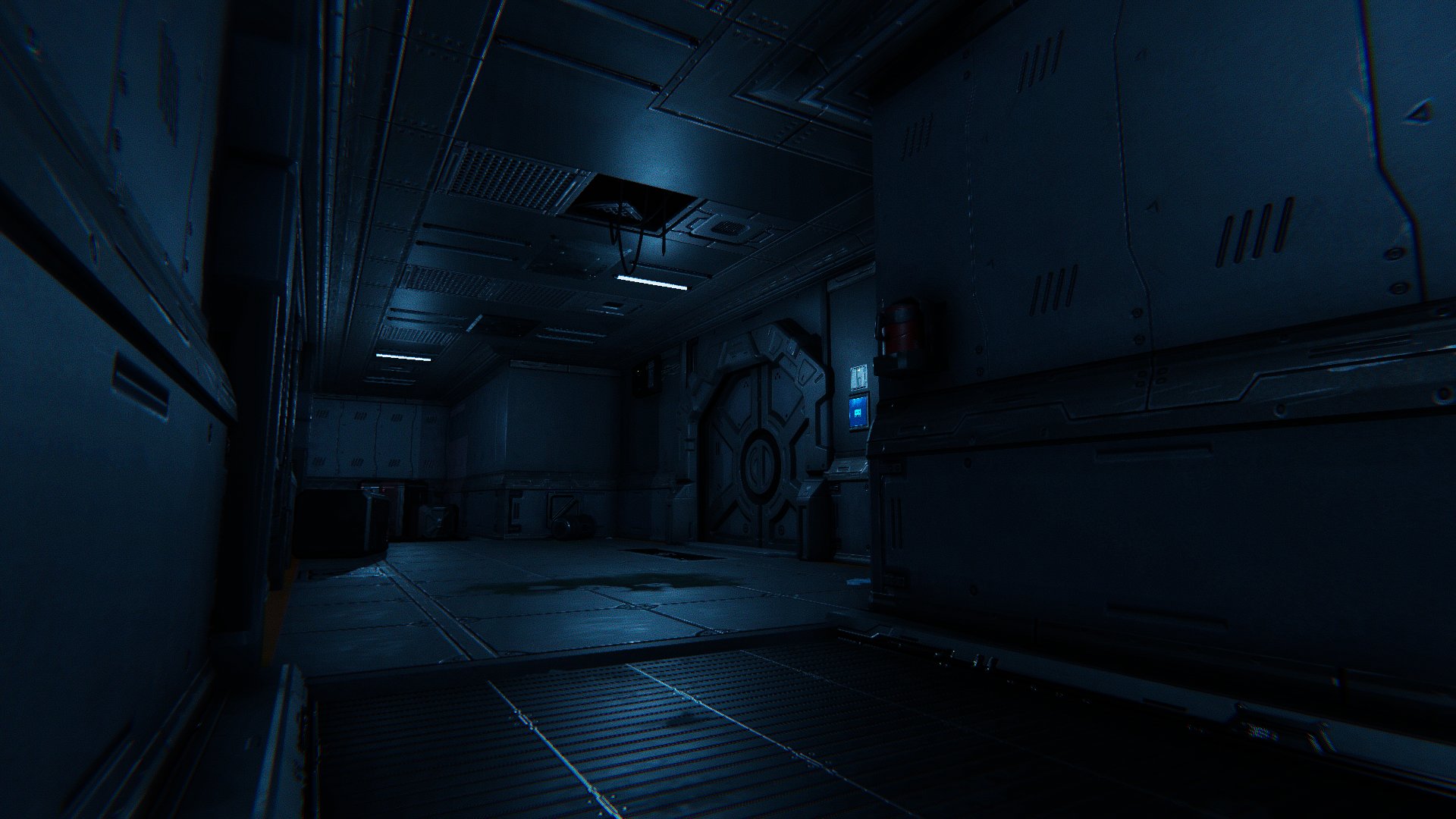 Concept art showing a desolate, snowy landscape with a lone figure, capturing the atmospheric tone of Crux Game Studios' games.